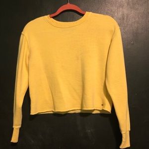 American eagle yellow crop top! $5